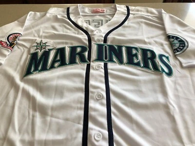 Mitchell & Ness Cooperstown Collection Mariners Ken Griffey Jr Jersey - Men's XL - Image 1 of 4