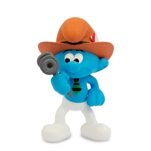 Pitufos Giochi Preziosi - Serie 2 (2024): Pitufo Reportero (5,5 cm/2,2" de alto) - Imagen 1 de 6