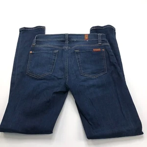 7 For All Mankind The Slim Cigarette 25 (Fits 27W 29L) Low Rise Denim Jeans - Bild 1 von 9