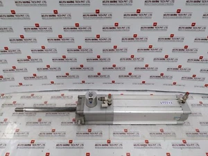 Festo DSBC-125-320-C-PPSA Standards-Based Cylinder W/ VBQF-U-G18-E Exhaust Valve - Foto 1 di 12