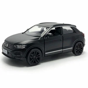T-ROC SUV Off-road 1:36 Die Cast modelo de coche juguete modelo colección negro - Imagen 1 de 12