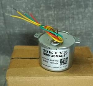 50KTYZ 110v 10rpm Ac Synchronous Motor Cw/ccw Gear Motor Low Noise Slow Speed - Picture 1 of 6