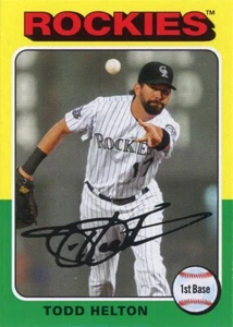 2019 Topps Archives 1975 Todd Helton Colorado Rockies #175 MLB CO - Picture 1 of 2