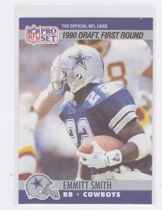 1990 Pro Set Football - Base -  Emmitt Smith #685 - Rookie - Bild 1 von 2