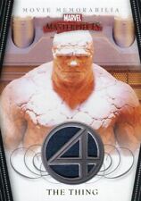 Marvel Masterpieces Two Fantastic Four Movie The Thing Costume Card FF4 of 5