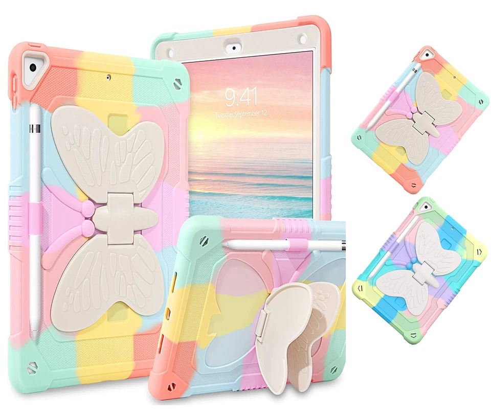 For iPad 9th/8th/7th/6th/5th/Air 2/Pro 9.7 10.2 Shockproof Heavy Duty Case Cover - Image 1 of 1