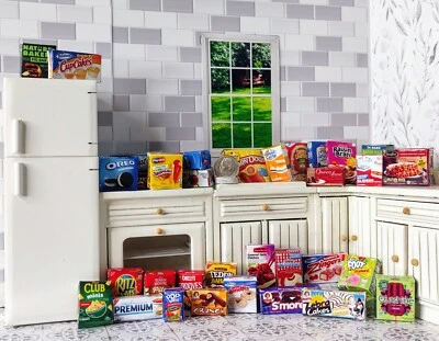 Dollhouse Miniature Food / 30 random pieces / FURNITURE NOT INCLUDED!!! - Image 1 of 4