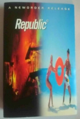 NEW ORDER REPUBLIC CASSETTE TAPE 1993 - Image 1 of 4