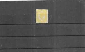 AUSTRALIA 1897-1911. QLD. CHALON HEAD. 4 d YELLOW. MINT LIGHT HINGE. AS PER SCAN - Picture 1 of 3