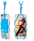 Cell Phone Lanyard - Gear Beast-Universal Neck Phone Holder W/ Card Pocket and S