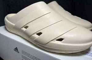 Adidas Adicane Clog Beige Slides MENS - HQ9916 Sandals - Picture 1 of 5