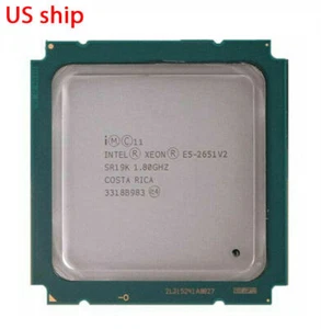 Intel Xeon E5-2651 V2 Prozessor 1,80GHz 12-Core 24-T 30MB SR19K 95W CPU LGA2011 - Bild 1 von 2