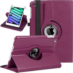 Für Apple iPad mini 5 Leder 360 drehbare Hülle Ständer Cover/Displayschutz - Bild 1 von 41