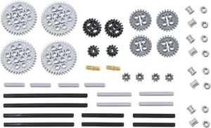 ☀️ Lego Teile und Teile: Technic Gear and Axle Pack - Bild 1 von 1