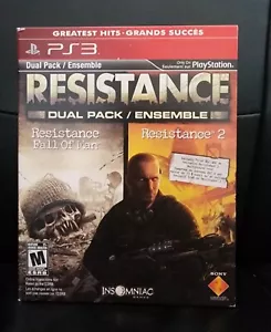 Resistance Dual Pack (Sony PlayStation 3, 2011) - Picture 1 of 3