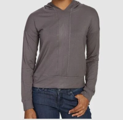 Suéter Kenai con Capucha Relajado Manga Larga Gris Para Mujer KAVU Talla S $60 Foto 1 de 4