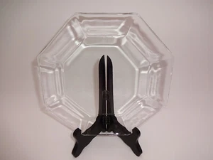 Vintage Arcoroc Octime Clear Dessert Bread Salad Plate Octagon 7" France - Picture 1 of 6