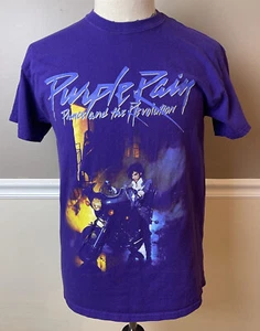 Prince Purple Rain The Revolution Purple T-Shirt Medium - Picture 1 of 5