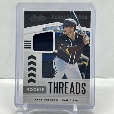 2020 Absolute Rookie Threads Trent Grisham Rookie JERSEY Padres - Image 1 of 2
