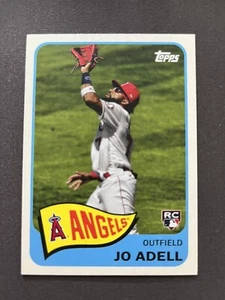 2021 Topps #T65-5 Jo Adell 1965 Topps Redux Los Angeles Angels - Picture 1 of 2