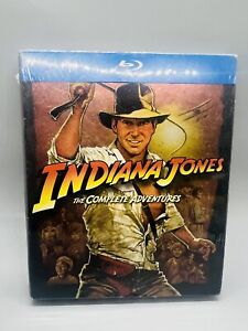 NEW & SEALED Indiana Jones: The Complete Adventures 2012 Blu-Ray DVD Disc Set