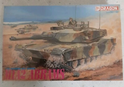 DRAGON M1 A2 ABRAMS #3524  1/35 .CELOPHAN RARO.NO TAMYIA NO ITALERI .COME NUOVO  - Immagine 1 di 2