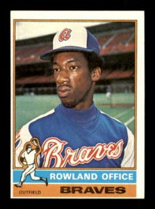 1976 Topps #256 Rowland Office NM/NM+ Braves 200255