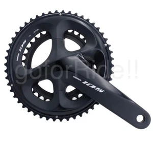 Shimano 105 FC-R7000 Hollowtech II Crank Set 172.5mm 50/34T W/O BB - Picture 1 of 8
