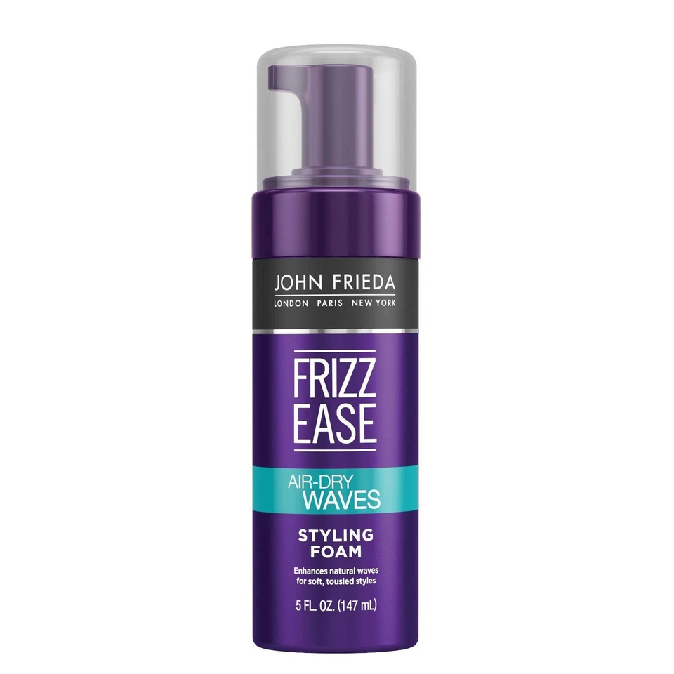 John Frieda Frizz Ease Air-dry Waves Styling Foam 5oz