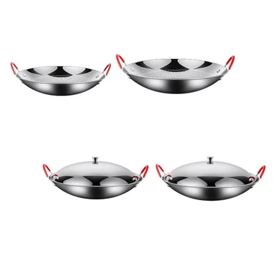 Panna di pentole in acciaio inossidabile manico a doppia maniglia per la - Immagine 1 di 2