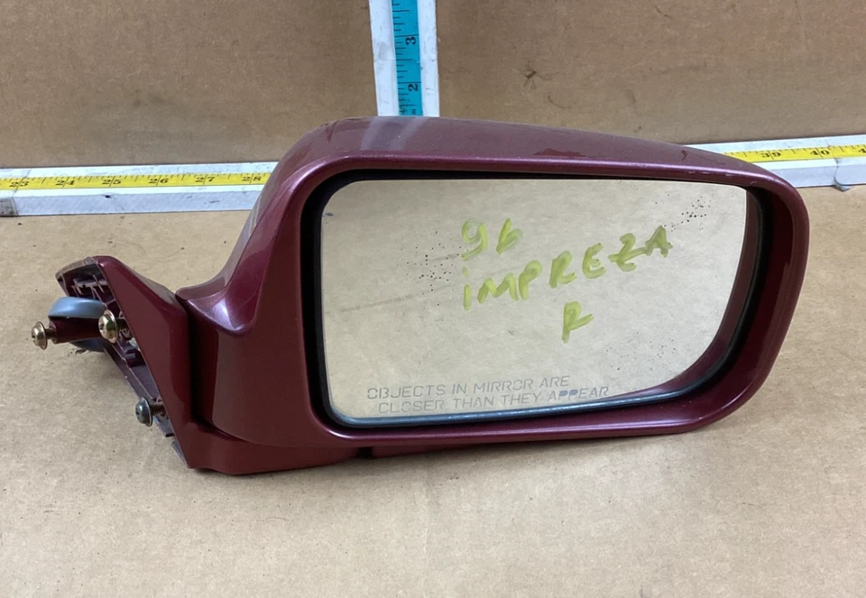 Espejo retrovisor lateral derecho para pasajero Subaru Impreza 1993-1996 128-60035 OEM Foto 1 de 4