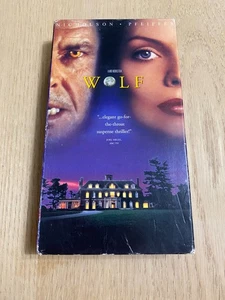 Wolf (VHS, 1995) Jack Nicholson Michelle Pfeiffer Horror Scary Thriller Movie - Picture 1 of 7