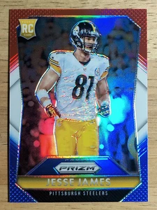 2015 Panini Prizm Prizms Red White and Blue #249 Jesse James - Foto 1 di 2