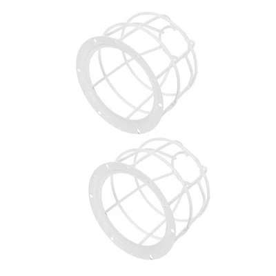  2 Pcs Light Bulb Protective Cage Wire Protector Lamp Shade Guard Foto 1 de 4
