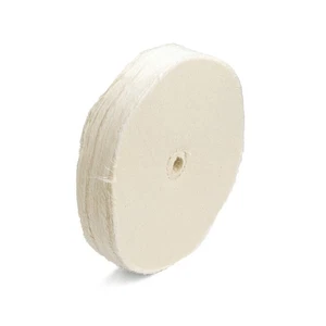 8" Extra Thick Loose Cotton Buffing Wheel, Polishing All Metals - Picture 1 of 3