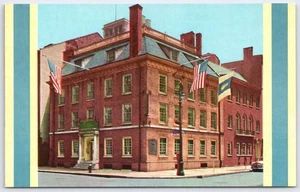 Fraunces Tavern New York City Vintage Postkarte Kodachrome Druck - Bild 1 von 2