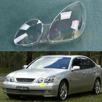 🪐Para Lexus GS300 GS430 1998-05 Faro Lateral Izquierdo Carcasa Lente Transparente con Pegamento Sellado Foto 1 de 4