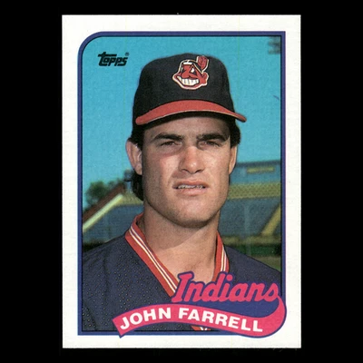 John Farrell #227 1989 Topps Cleveland Indians Baseball Card MLB - Image 1 of 3