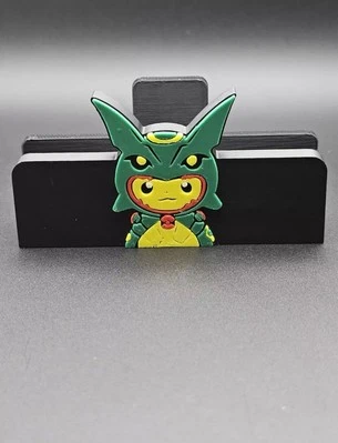 Rayquaza Poncho Pikachu Card Slab Stand Pokemon BGS CGC PSA SGC - Image 1 of 2