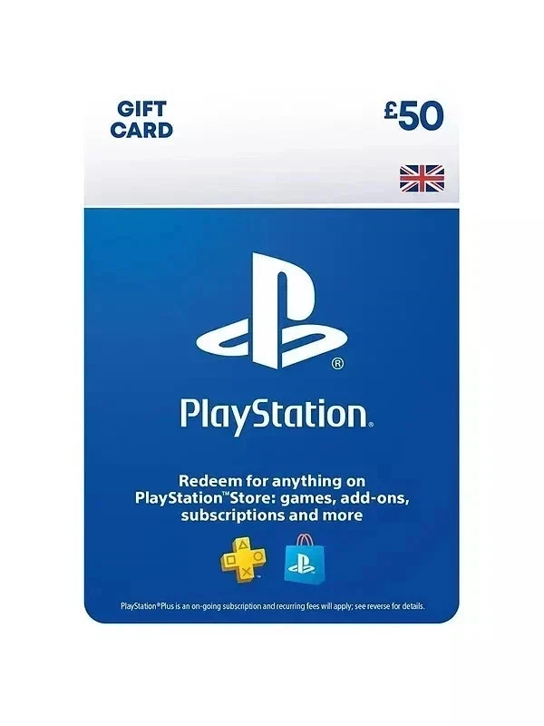 PlayStation Store Gift Card £50 PS5 / PS4 | PSN UK Account  - Image 1 of 1