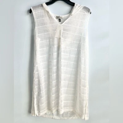 Túnica con capucha sin mangas para mujer J Valdi talla grande Foto 1 de 4