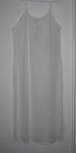 Nuevo Tobillo Largo Completo Sin Mangas Correas de Espagueti Camisón Vestido con abertura lateral 2XX - Imagen 1 de 8