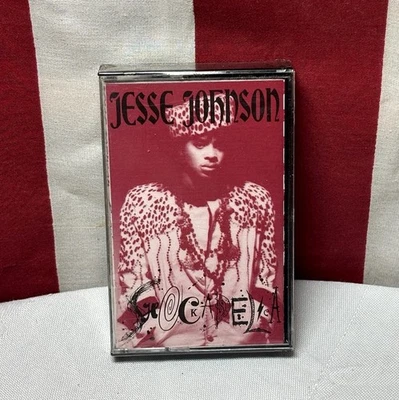 JESSE JOHNSON Shockadelica cassette NWT funk R&B Minneapolis vtg 1986 Sly Stone - Image 1 of 2