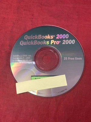 INTUIT QUICKBOOK PRO 2000 WINDOWS 95 98 NT WITH KEY CODE - Image 1 of 3