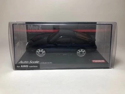 KYOSHO Mini-Z Body NISSAN 180SX Velvet Blue MZP436DB - Image 1 of 4