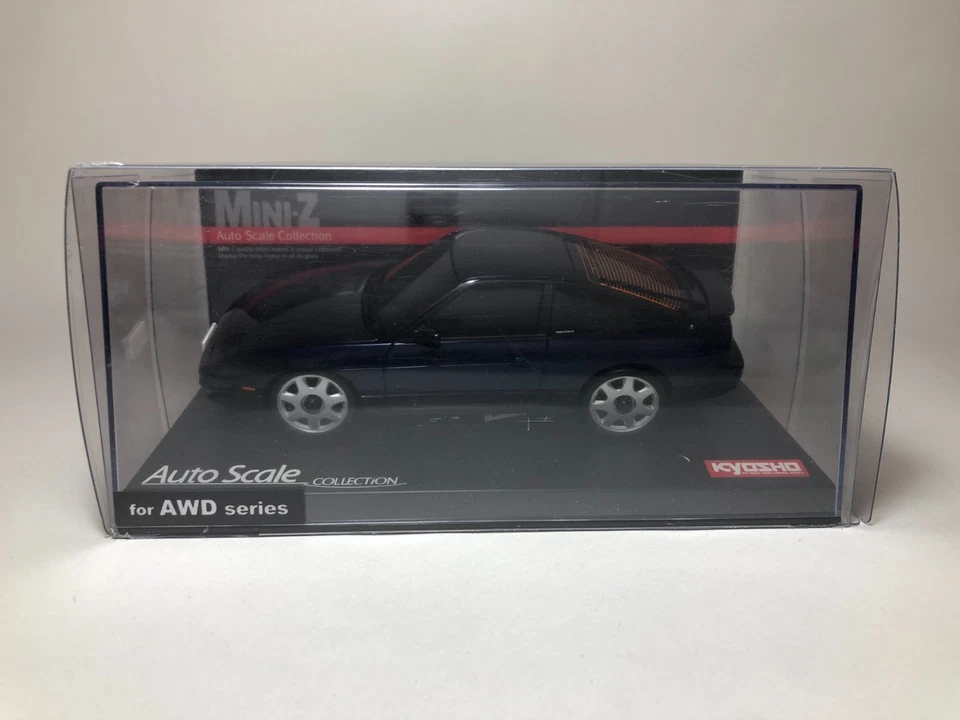 KYOSHO Mini-Z Body NISSAN 180SX Velvet Blue MZP436DB - Image 1 of 4