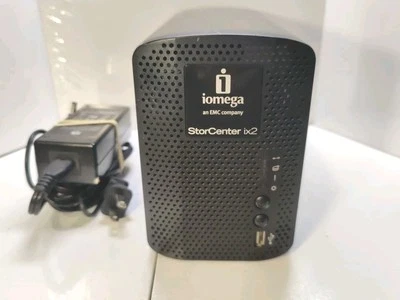Iomega StorCenter ix2 NAS  2× 4TB (8TB Total) Untested Non Original Power Read - Image 1 of 4