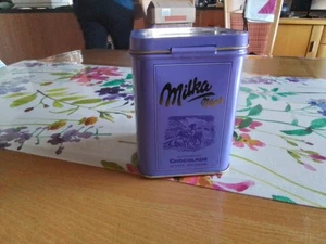 Blech Dose Milka Naps -  Nostalgie Edition no. 1 - 1996 - Höhe 11,5 cm Vintage - Bild 1 von 7