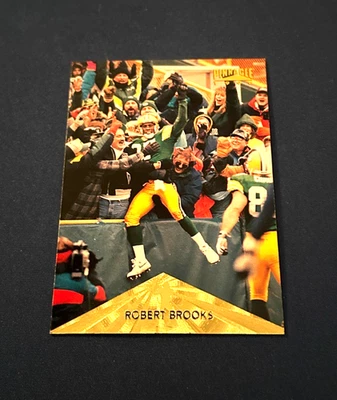 1996 Pinnacle Football Robert Brooks #2 Set Break NM - Image 1 of 2