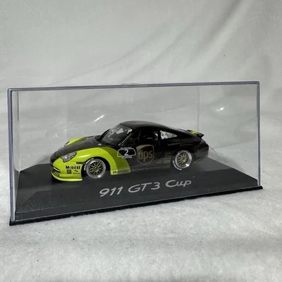 Minichamps 1/43 Porsche 911 GT3 Cup #2 UPS Team Car In Perfect Condition - Image 1 of 4